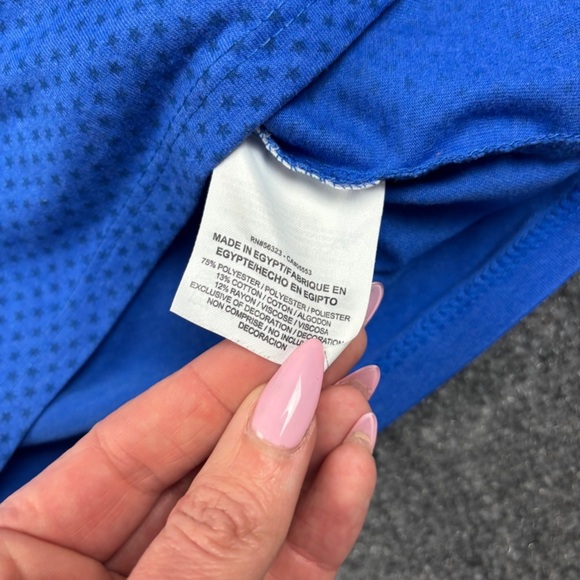 NIKE Men The Nike Tee Dri-Fit Athletic Cut Team USA Short Sleeve Blue/Red Large - Picture 4 of 6